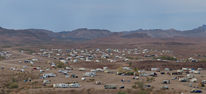 American refugee camp desert southwest